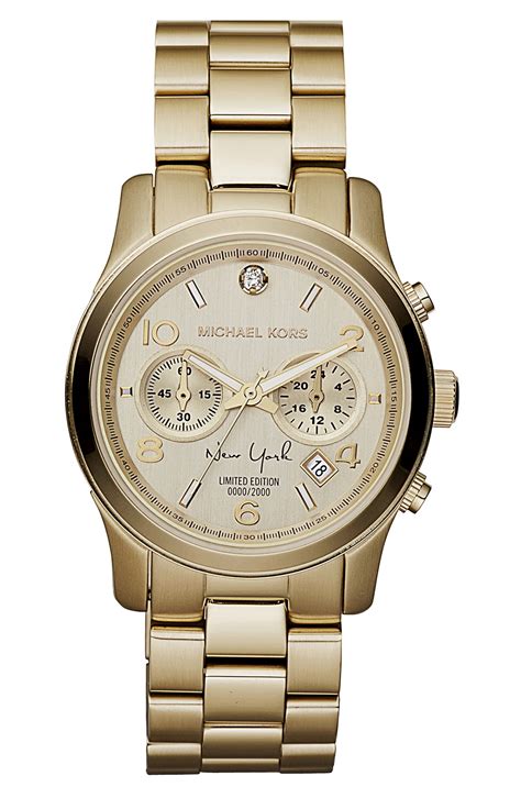 michael kors new york limited watch|mk limited edition watch.